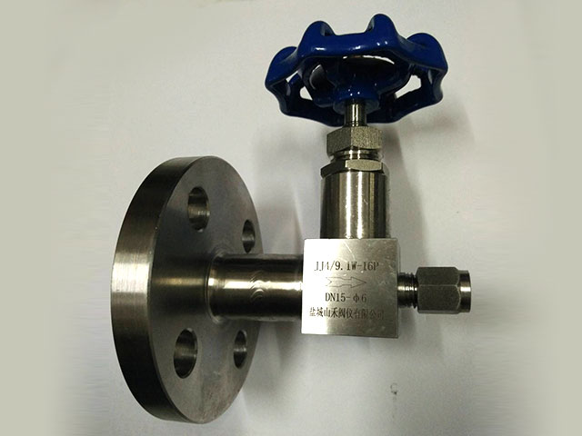 JJ49.1W-64-320P Ferrule type pressure gauge stop valve